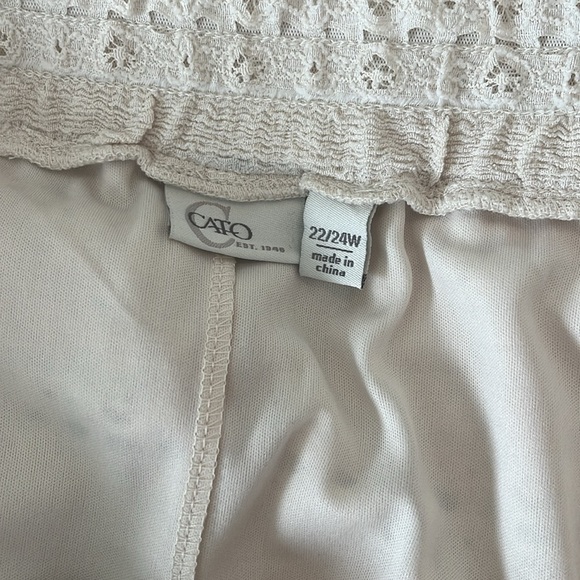 Cato Boho Midi Tiered Skirt Size 22 24 - Picture 3 of 5